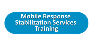 Mobile Response Stabilization Services Training